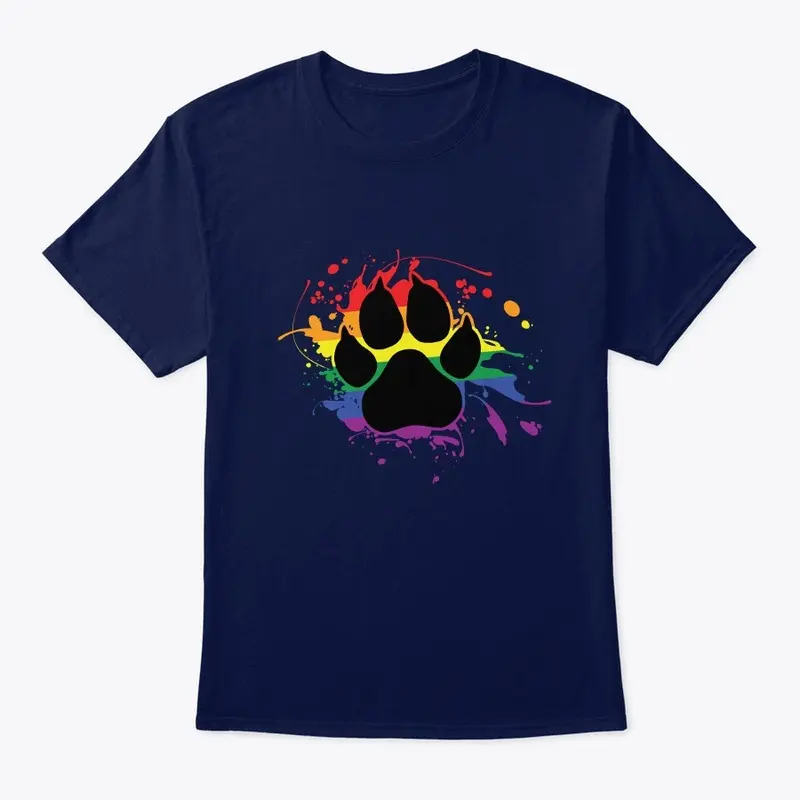 PAW - PRIDE Flag - Splatter