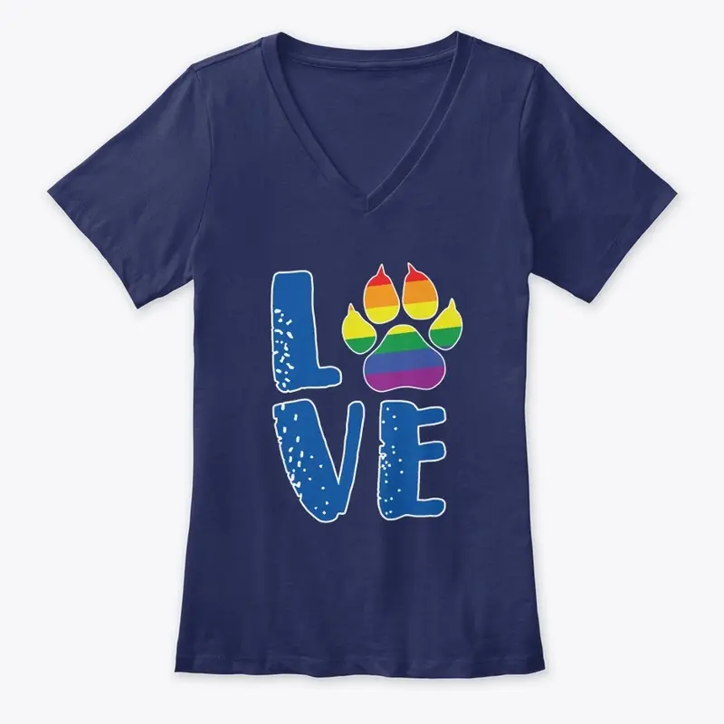 LOVE - PAW - PRIDE Flag