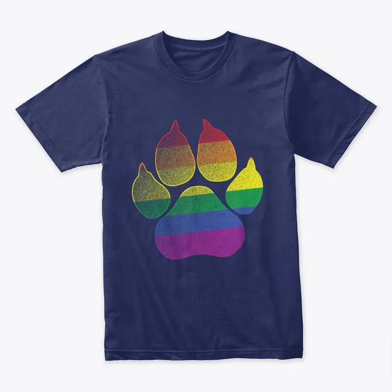 PAW - PRIDE Flag - Stipple