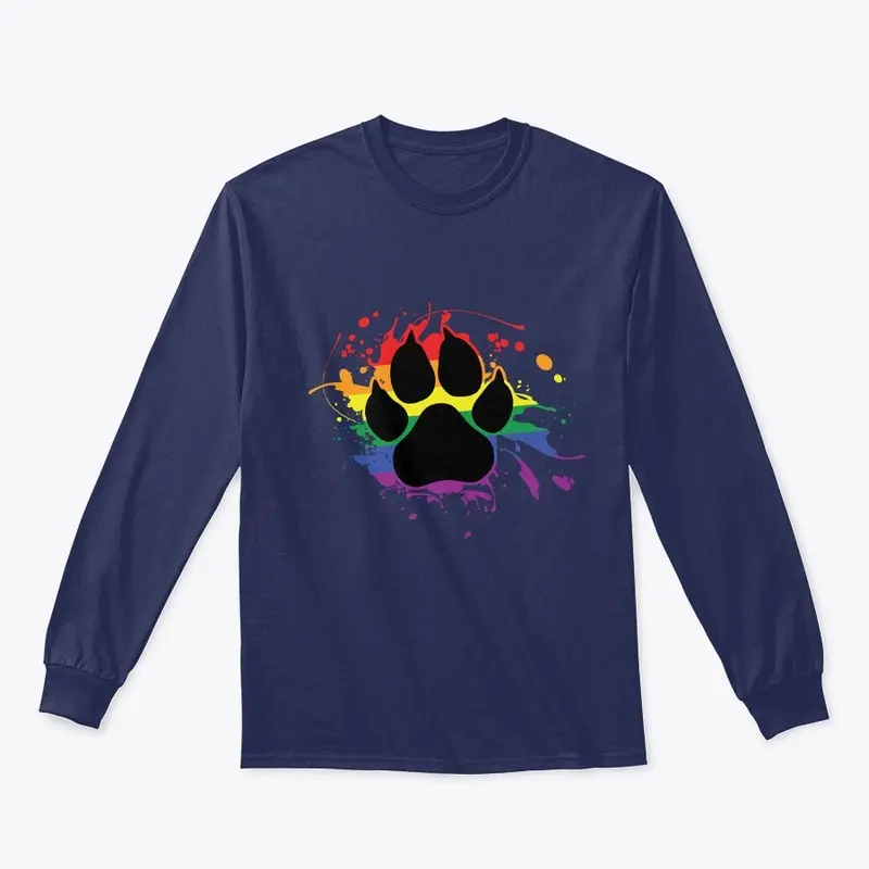 PAW - PRIDE Flag - Splatter