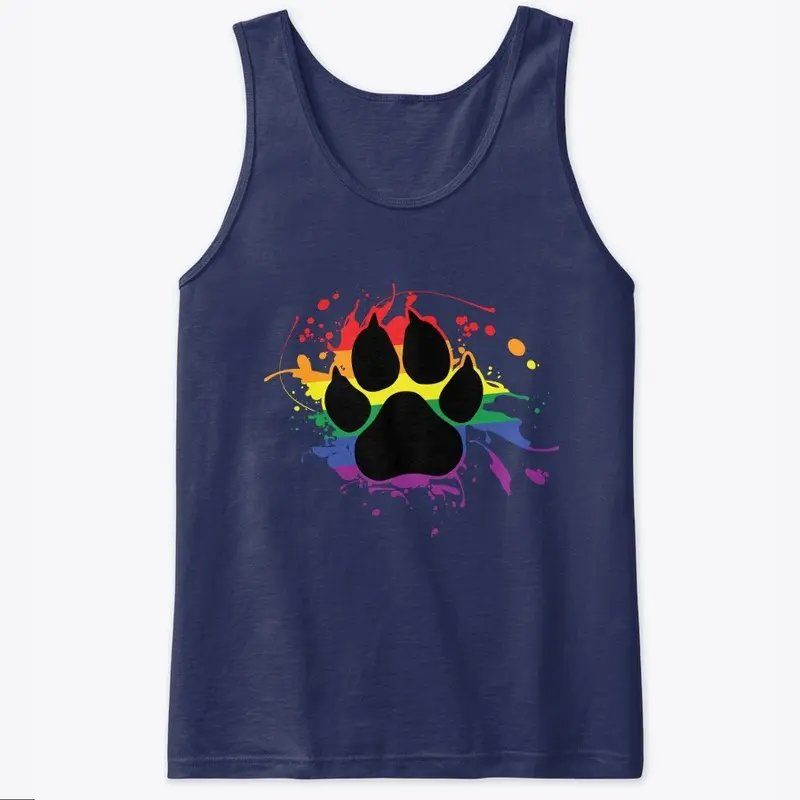 PAW - PRIDE Flag - Splatter