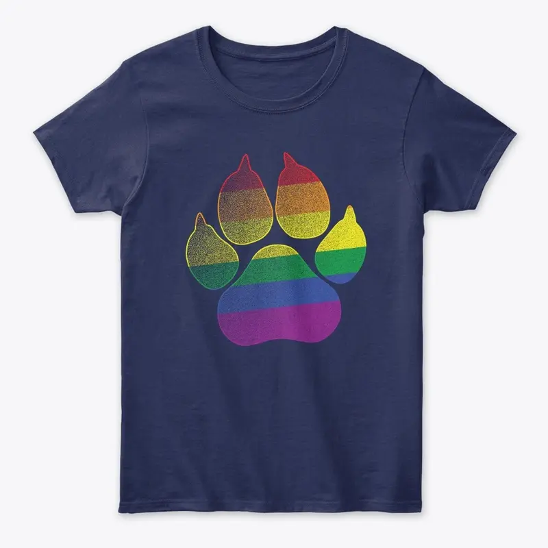 PAW - PRIDE Flag - Stipple