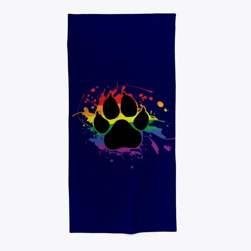 PAW - PRIDE Flag - Splatter