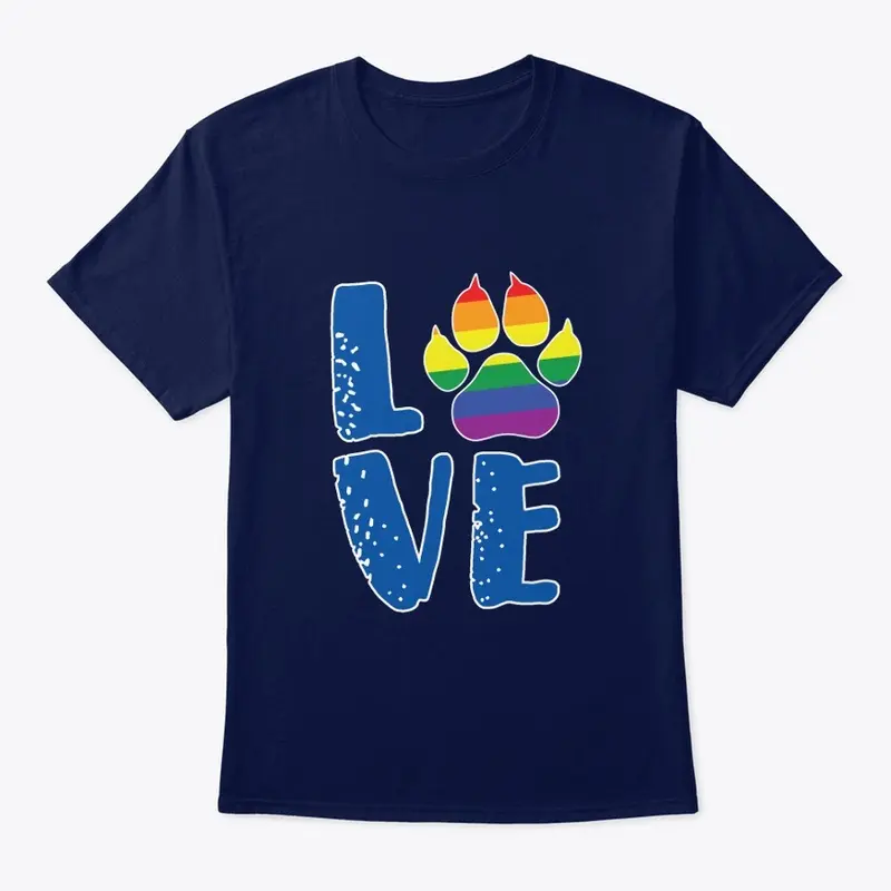 LOVE - PAW - PRIDE Flag