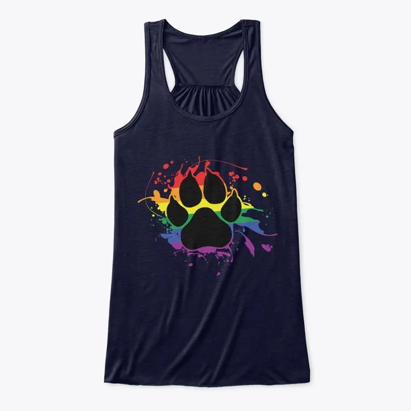 PAW - PRIDE Flag - Splatter