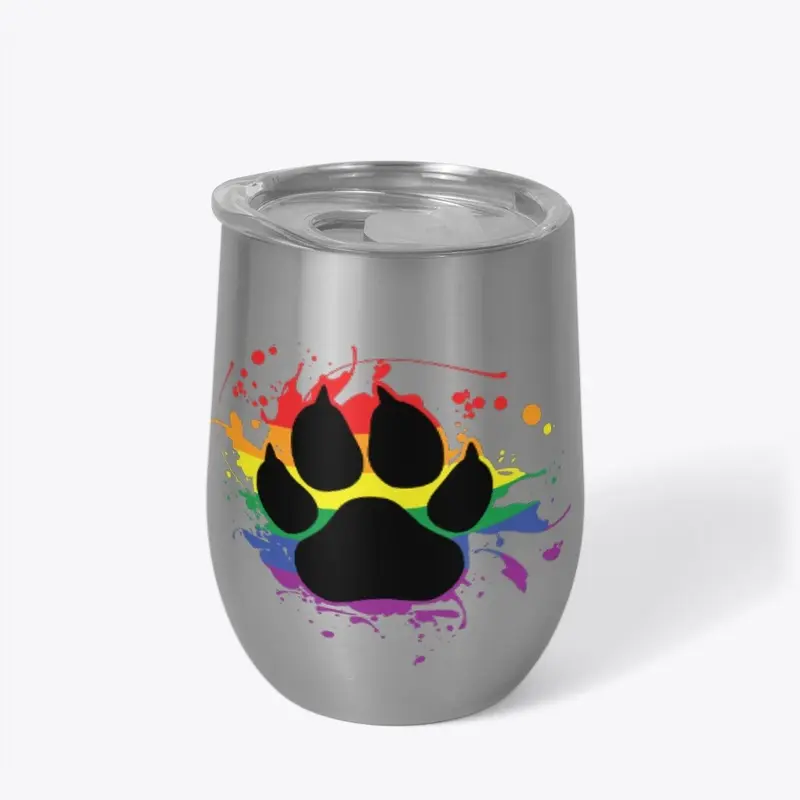 PAW - PRIDE Flag - Splatter