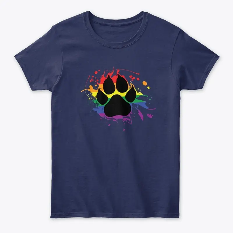 PAW - PRIDE Flag - Splatter