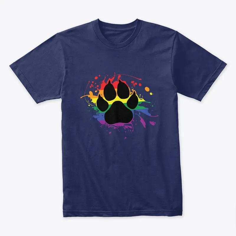 PAW - PRIDE Flag - Splatter