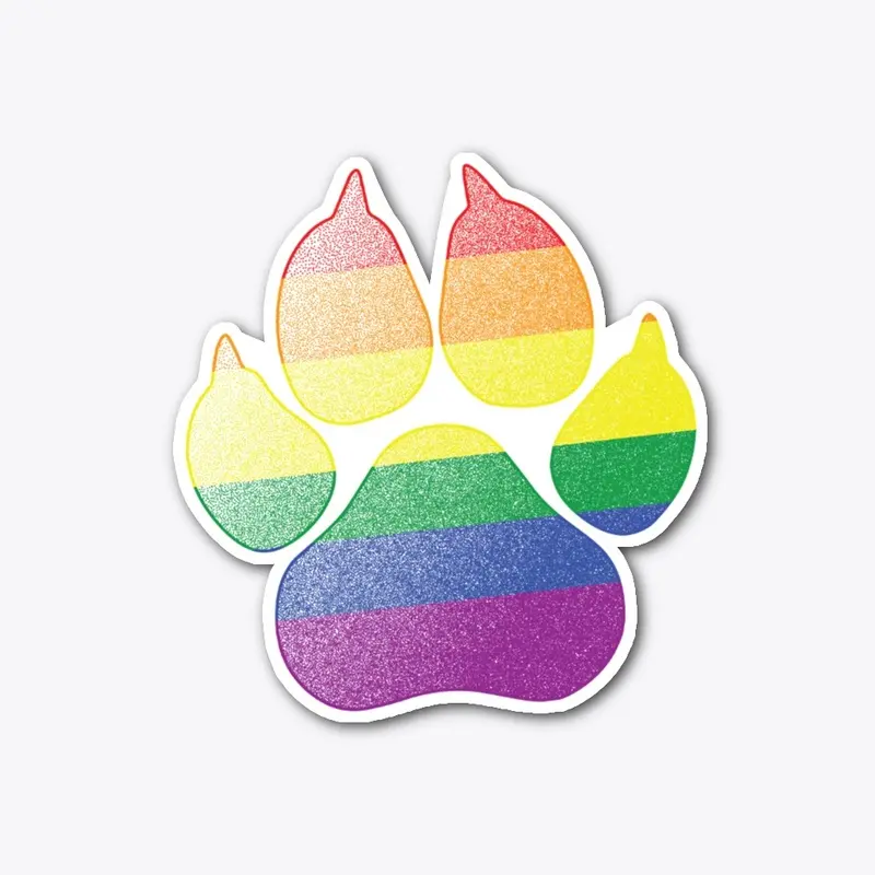 PAW - PRIDE Flag - Stipple