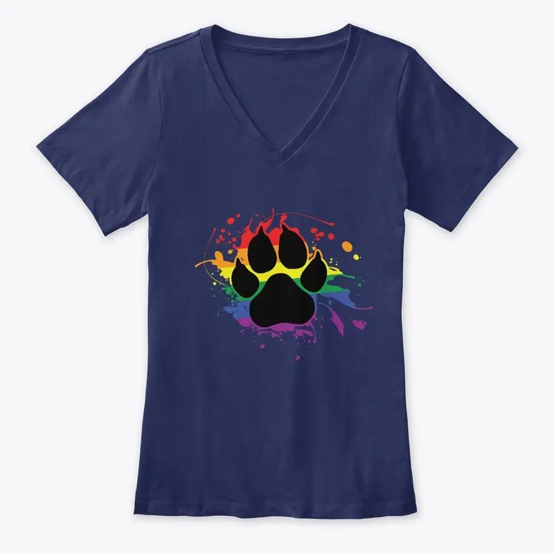 PAW - PRIDE Flag - Splatter